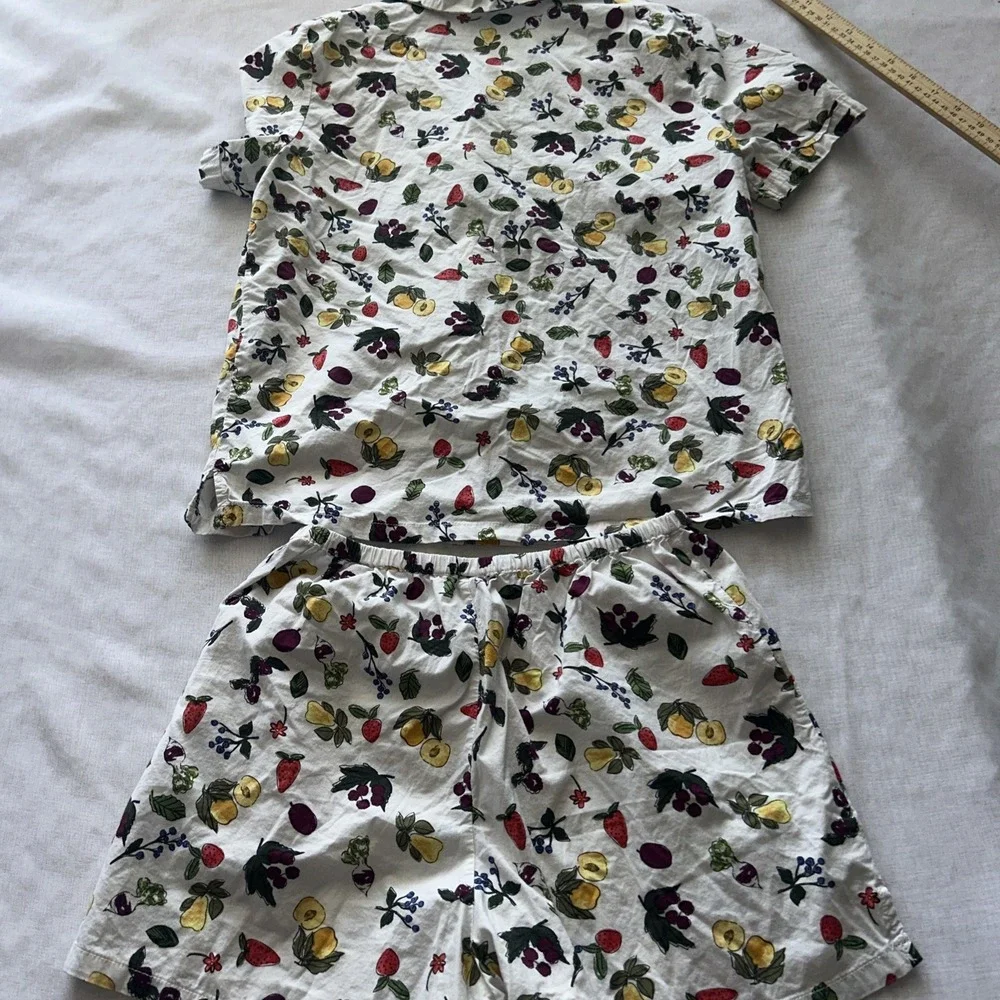 Princesse Tam Tam Pajama Short Sleeve & Shorts Viscose & Cotton Fruit Small